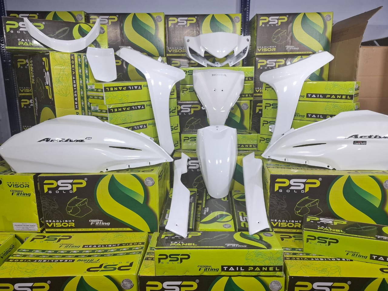 FULL BODY KIT SUITABLE FOR ACTIVA 6G WHITE