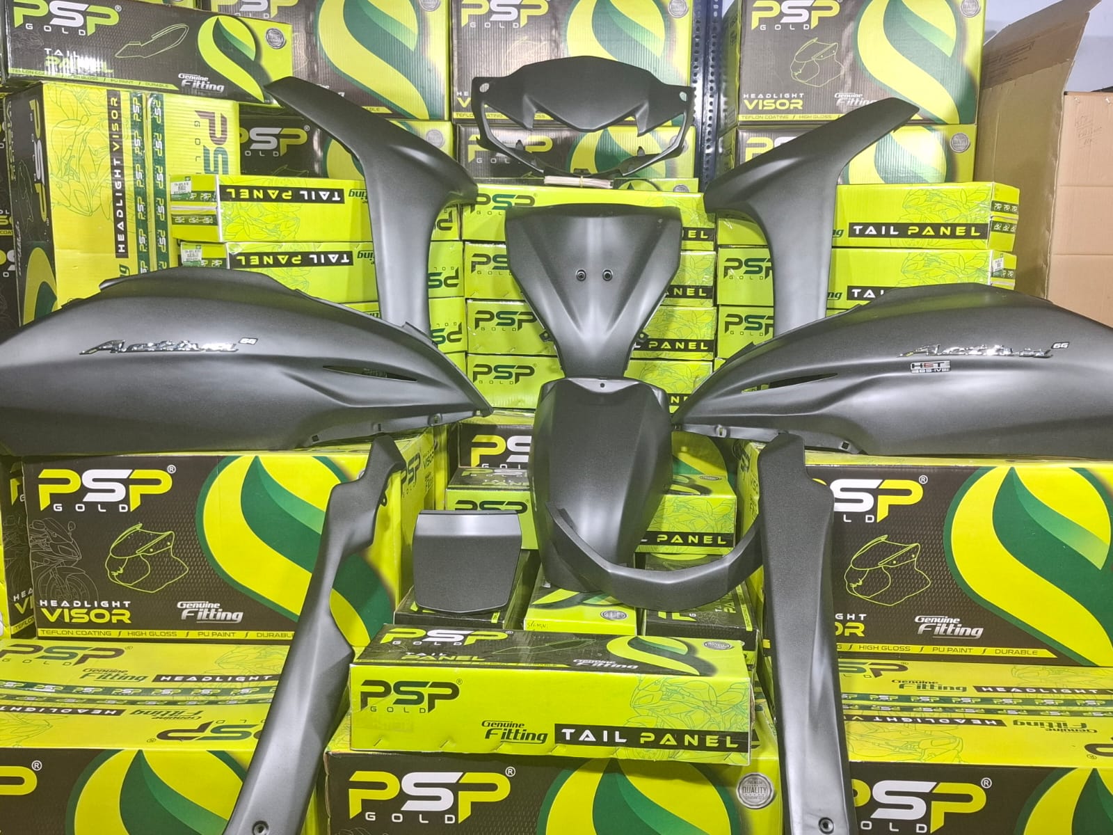 FULL BODY KIT SUITABLE FOR ACTIVA 6G MATT GREY