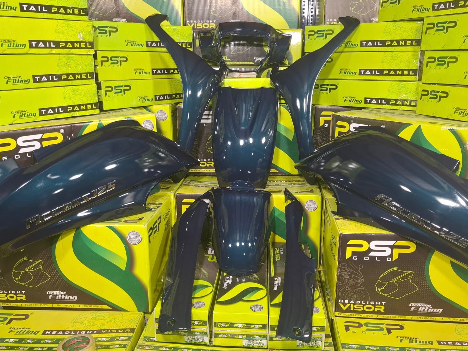 FULL BODY KIT SUITABLE FOR ACCESS 125  BLUE