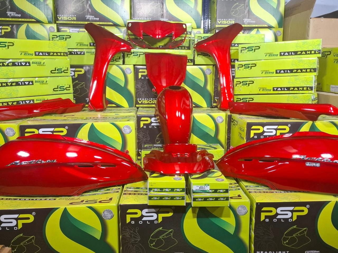 FULL BODY KIT SUITABLE FOR ACTIVA 3G RED