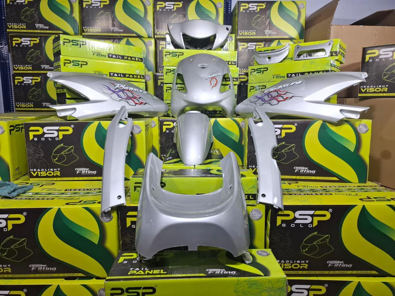 FULL BODY KIT SUITABLE FOR PLEASURE OLD MODEL SILVER