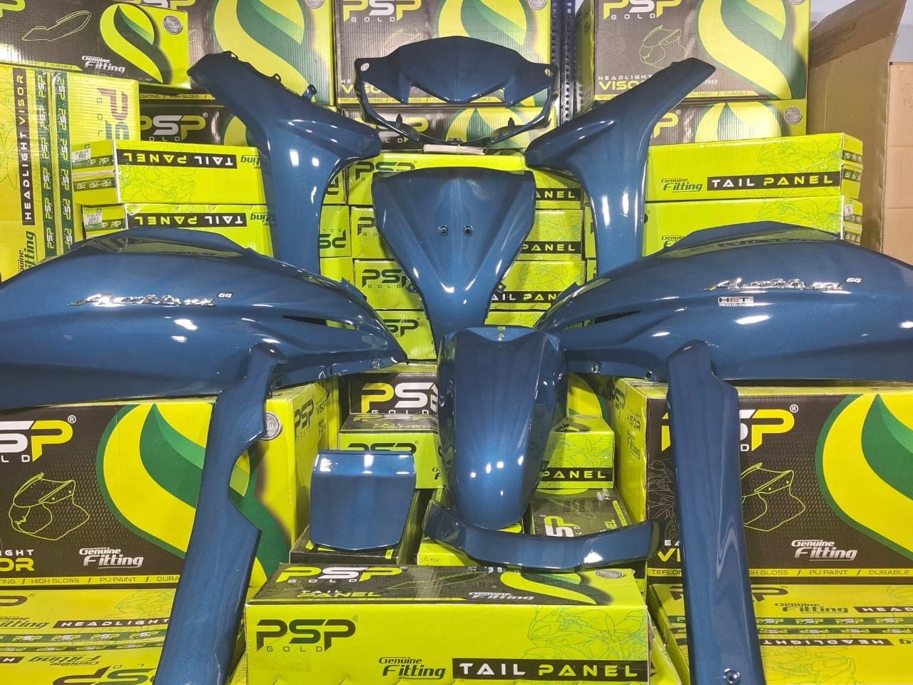 FULL BODY KIT SUITABLE FOR ACTIVA 6G BLUE