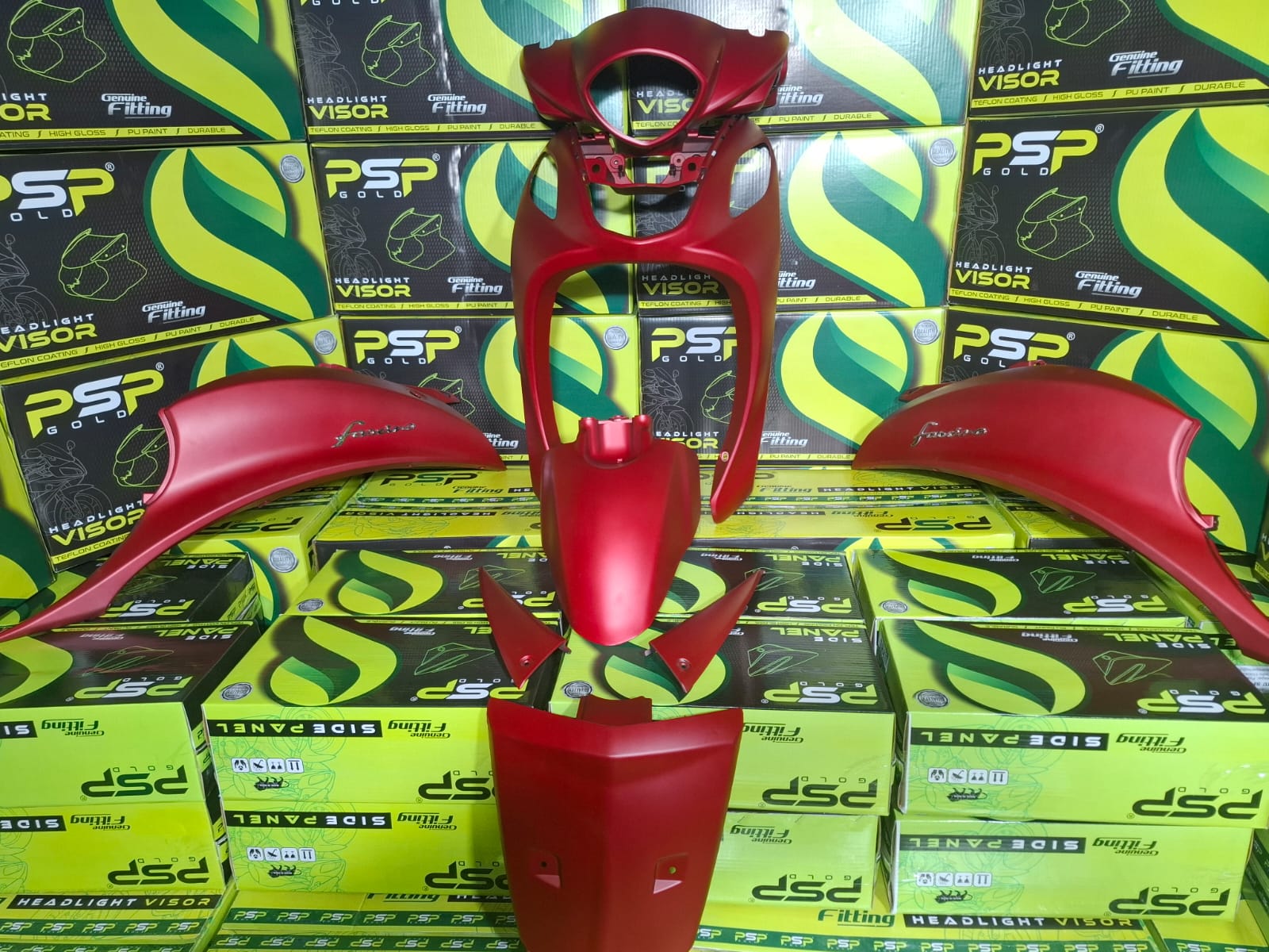 FULL BODY KIT SUITABLE FOR FASCINO RED