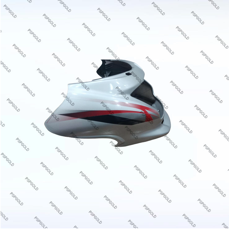 HEADLIGHT VISOR SUITABLE FOR SUPER SPLENDOR ASF T-1 SILVER