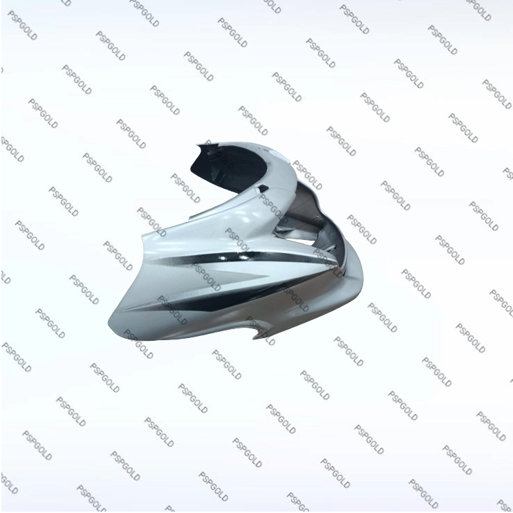 HEADLIGHT VISOR SUITABLE FOR SUPER SPLENDOR ASF T-2 SILVER
