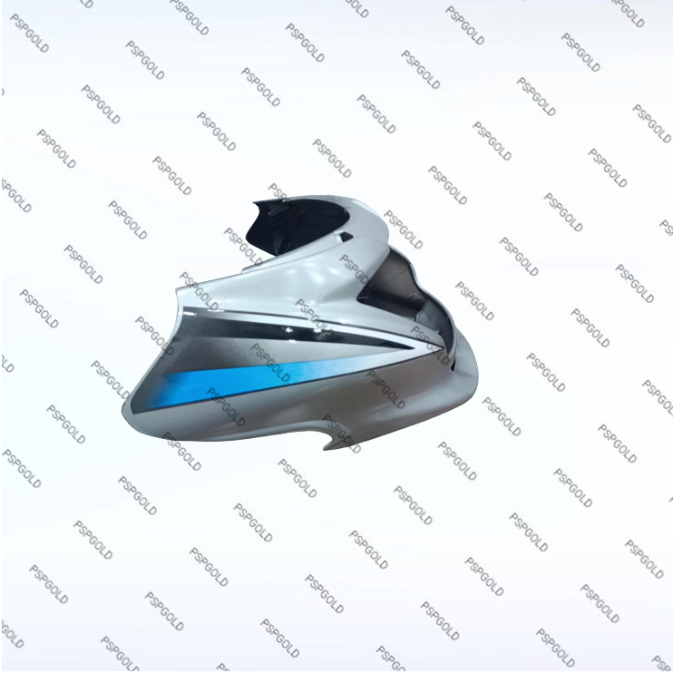 HEADLIGHT VISOR SUITABLE FOR SUPER SPLENDOR ASF T-3 SILVER