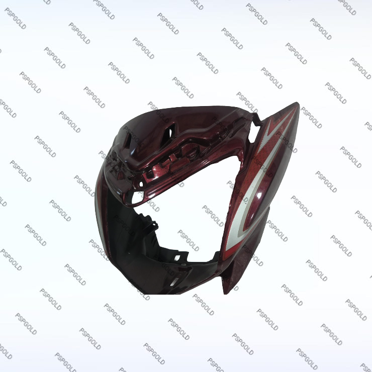 HEADLIGHT VISOR SUITABLE FOR HONDA SHINE BS6 REBEL RED