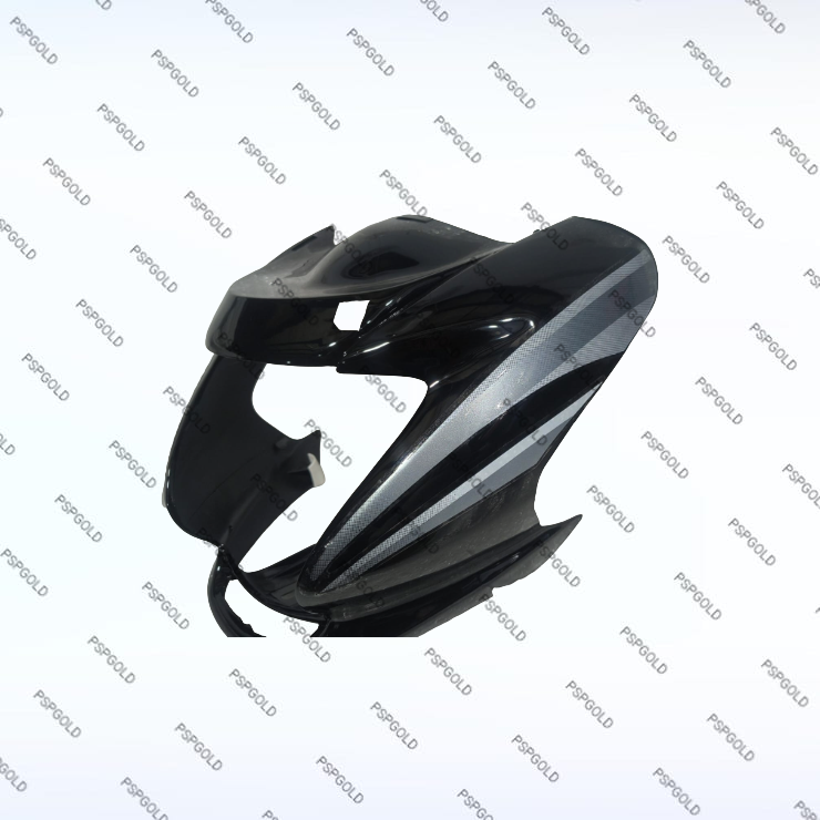 HEADLIGHT VISOR SUITABLE FOR HERO PASSION PRO DIGITAL TYPE 2 BLACK BLUE